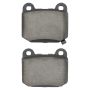 MPA 1003-0961M Quality-Built Black Series Semi-Metallic Brake Pads w/ Hardware