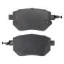 MPA 1003-0969C Quality-Built Black Series Ceramic Brake Pads w/ Hardware