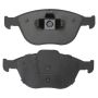 MPA 1003-0970M Quality-Built Black Series Semi-Metallic Brake Pads w/ Hardware