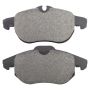 MPA 1003-0972BC Quality-Built Black Series Ceramic Brake Pads w/ Hardware