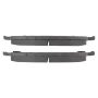 MPA 1003-0974AC Quality-Built Black Series Ceramic Brake Pads w/ Hardware