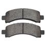 MPA 1003-0974AM Quality-Built Black Series Semi-Metallic Brake Pads w/ Hardware