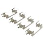 MPA 1003-0974C Quality-Built Black Series Ceramic Brake Pads w/ Hardware