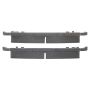 MPA 1003-0974C Quality-Built Black Series Ceramic Brake Pads w/ Hardware