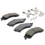 MPA 1003-0975C Quality-Built Black Series Ceramic Brake Pads w/ Hardware