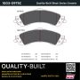 MPA 1003-0975C Quality-Built Black Series Ceramic Brake Pads w/ Hardware