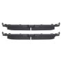 MPA 1003-0975C Quality-Built Black Series Ceramic Brake Pads w/ Hardware