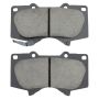 MPA 1003-0976C Quality-Built Black Series Ceramic Brake Pads w/ Hardware