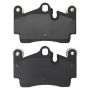MPA 1003-0978C Quality-Built Black Series Ceramic Brake Pads w/ Hardware