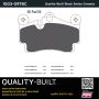 MPA 1003-0978C Quality-Built Black Series Ceramic Brake Pads w/ Hardware