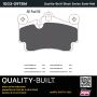 MPA 1003-0978M Quality-Built Black Series Semi-Metallic Brake Pads w/ Hardware