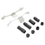 MPA 1003-0979M Quality-Built Black Series Semi-Metallic Brake Pads w/ Hardware