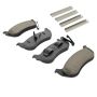 MPA 1003-0981AC Quality-Built Black Series Ceramic Brake Pads w/ Hardware