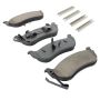 MPA 1003-0981C Quality-Built Black Series Ceramic Brake Pads w/ Hardware