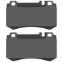 MPA 1003-0984M Quality-Built Black Series Semi-Metallic Brake Pads