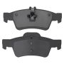 MPA 1003-0986C Quality-Built Black Series Ceramic Brake Pads w/ Hardware