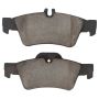 MPA 1003-0986C Quality-Built Black Series Ceramic Brake Pads w/ Hardware