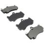 MPA 1003-0991M Quality-Built Black Series Semi-Metallic Brake Pads