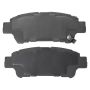 MPA 1003-0995C Quality-Built Black Series Ceramic Brake Pads w/ Hardware