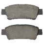 MPA 1003-0995C Quality-Built Black Series Ceramic Brake Pads w/ Hardware