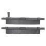 MPA 1003-0995C Quality-Built Black Series Ceramic Brake Pads w/ Hardware