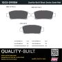 MPA 1003-0995M Quality-Built Black Series Semi-Metallic Brake Pads w/ Hardware