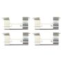 MPA 1003-0997C Quality-Built Black Series Ceramic Brake Pads w/ Hardware