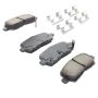 MPA 1003-0999C Quality-Built Black Series Ceramic Brake Pads w/ Hardware