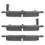 MPA 1003-0999C Quality-Built Black Series Ceramic Brake Pads w/ Hardware