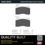 MPA 1003-1001C Quality-Built Black Series Ceramic Brake Pads