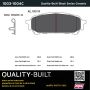 MPA 1003-1004C Quality-Built Black Series Ceramic Brake Pads w/ Hardware