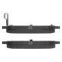 MPA 1003-1008M Quality-Built Black Series Semi-Metallic Brake Pads w/ Hardware