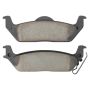 MPA 1003-1012C Quality-Built Black Series Ceramic Brake Pads w/ Hardware