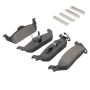 MPA 1003-1012M Quality-Built Black Series Semi-Metallic Brake Pads