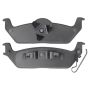 MPA 1003-1012M Quality-Built Black Series Semi-Metallic Brake Pads