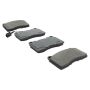 MPA 1003-1016M Quality-Built Black Series Semi-Metallic Brake Pads