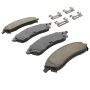 MPA 1003-1019C Quality-Built Black Series Ceramic Brake Pads w/ Hardware