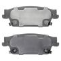 MPA 1003-1020C Quality-Built Black Series Ceramic Brake Pads w/ Hardware