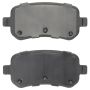 MPA 1003-1021C Quality-Built Black Series Ceramic Brake Pads w/ Hardware