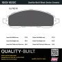 MPA 1003-1022C Quality-Built Black Series Ceramic Brake Pads w/ Hardware