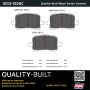 MPA 1003-1028C Quality-Built Black Series Ceramic Brake Pads w/ Hardware
