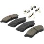 MPA 1003-1030C Quality-Built Black Series Ceramic Brake Pads w/ Hardware