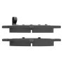 MPA 1003-1033C Quality-Built Black Series Ceramic Brake Pads w/ Hardware