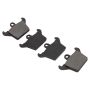 MPA 1003-1034M Quality-Built Black Series Semi-Metallic Brake Pads