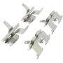 MPA 1003-1036C Quality-Built Black Series Ceramic Brake Pads w/ Hardware