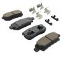 MPA 1003-1037C Quality-Built Black Series Ceramic Brake Pads w/ Hardware