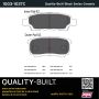 MPA 1003-1037C Quality-Built Black Series Ceramic Brake Pads w/ Hardware
