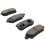 MPA 1003-1037M Quality-Built Black Series Semi-Metallic Brake Pads w/ Hardware