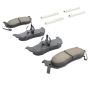 MPA 1003-1041C Quality-Built Black Series Ceramic Brake Pads w/ Hardware