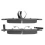MPA 1003-1041C Quality-Built Black Series Ceramic Brake Pads w/ Hardware